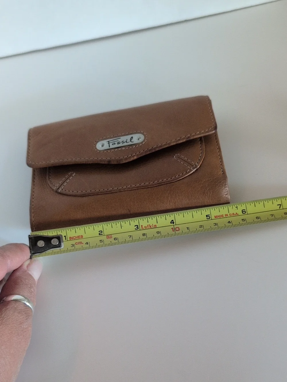 Fossil Tri Fold Tan Color Wallet